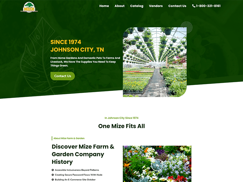 Mize Garden screenshot